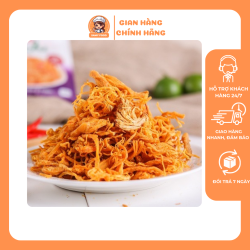 Khô gà xé lá chanh - Ảnh 2
