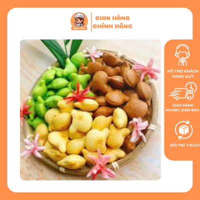 bánh gấu nhân kem nội địa trung chất lượng 