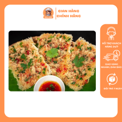 Cơm cháy mỡ hành