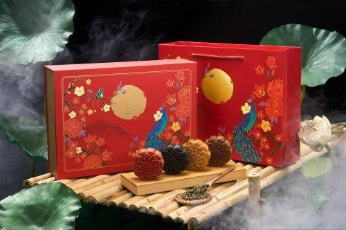 Set 4 bánh trung thu 500gr - Ảnh 2