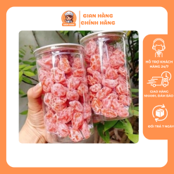 Ô Mai Xí Muội Hồng Đào Không Hạt