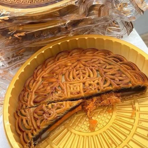 Bánh nướng mochi trứng muối chà bông 500 GRAM - Ảnh 6
